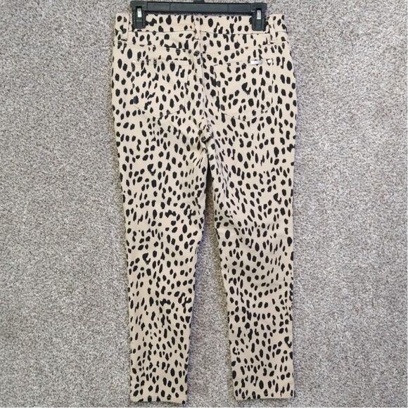Chico's So Slimming girlfriend slim leopard print ankle jeans size (4 - 6) - Picture 2 of 13